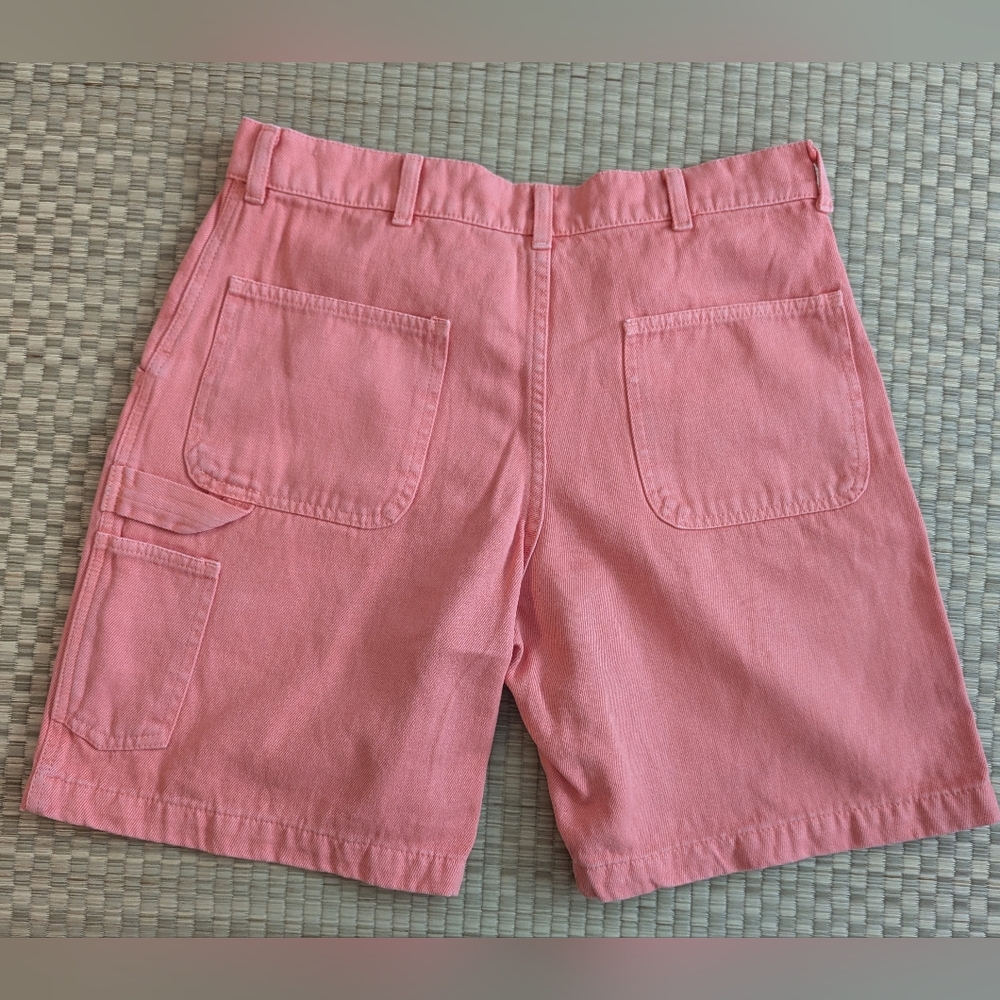 NWT Jungmaven Mountain Shorts Hemp Blend Salmon Men's Size Small Made in USA - Picture 2 of 5